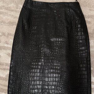 Hugo Boss Crocodile Skirt